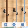 HUPBIPY 6 Pack Metal Garage Hooks, Heavy Duty S Hooks