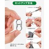 [FEGVE] Titanium Keychain Ring Mini Clip On Key Ring Screw