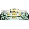 Sage - Box of Six 20 Stick Hex Tubes -