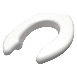 Big John Products 7-W Big John Classic 1000 Lb Capacity Toilet Seat, White or Black