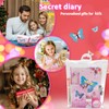 Butterfly Girls Diary with Lock, Set of Diary for Girls