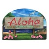Hawaii State Welcome Sign Wood Fridge Magnet 2