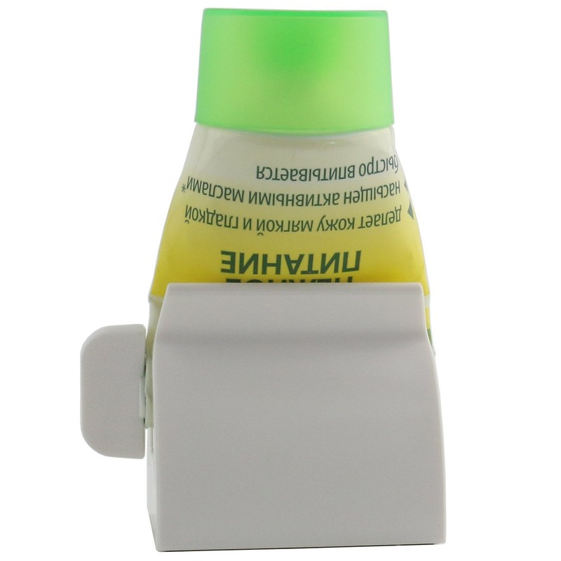 Ogrmar 2PCS Rolling Tube Toothpaste Squeezer Toothpaste Seat Holder Stand