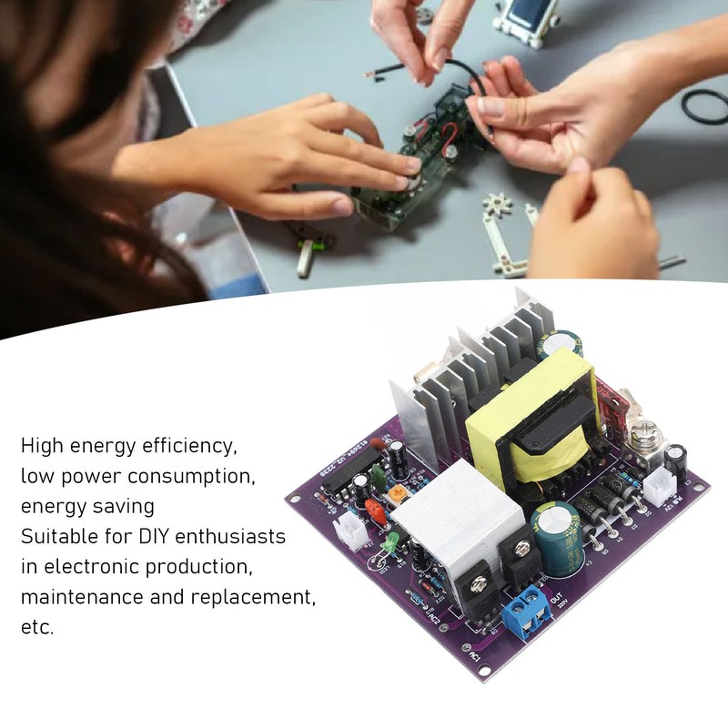 Inverter Module 300W 50Hz Correction Sine Wave DC12V Input AC180‑220V
