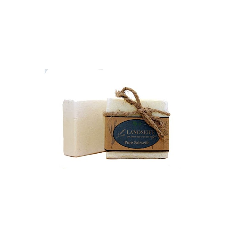 Landseife Pure Organic Salt Soap Handmade Organic Natural Soap