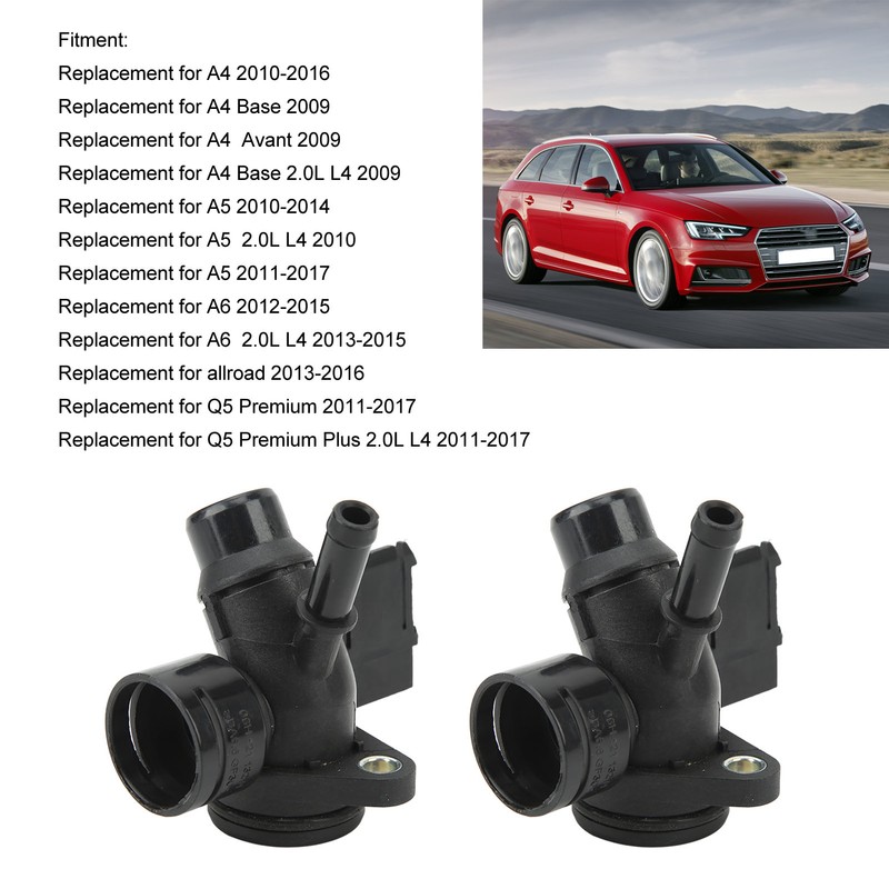 Engine Coolant Hose Flange 06H121132H Cooling Hose Flange Replacenment for