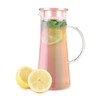 Pinky Up Charlie Iridescent Glass Iced Tea Carafe, One size,