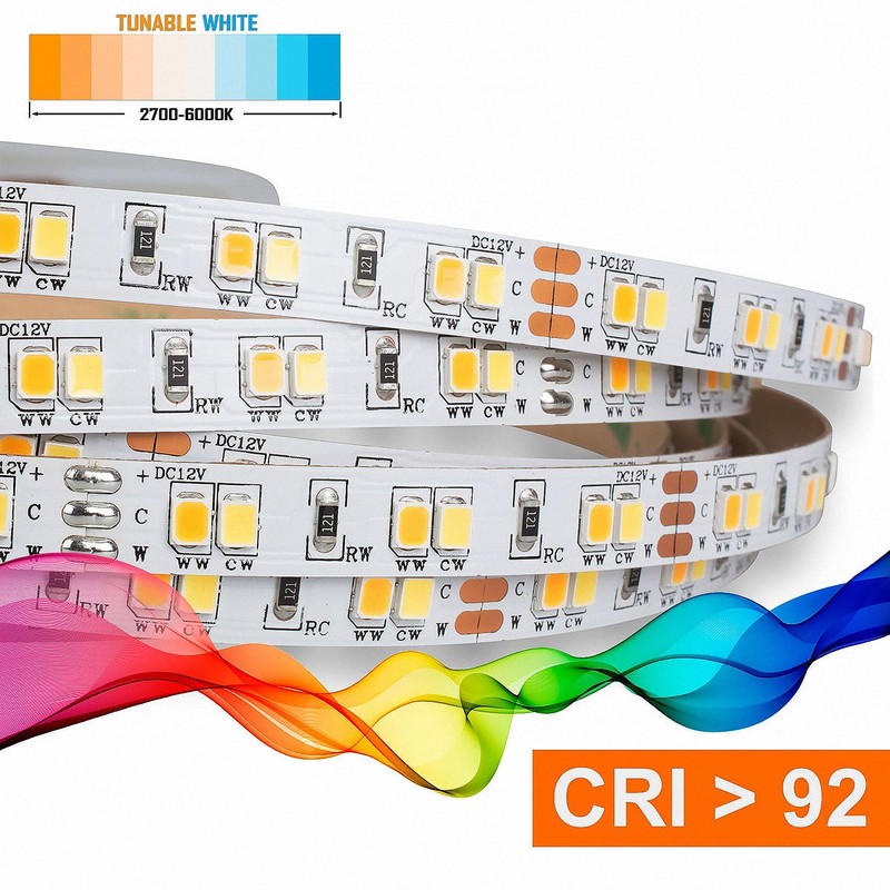 Mextronic LED Strip Dimmable LED Strip 5 m 2835 Tunable