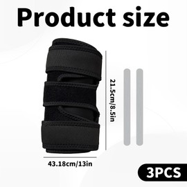 Tennis Elbow Support Strap,3PCS Adjustable Elbow Support for Men and Women,Tennis Elbows Brace for Tendonitis Relief