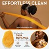 African Exfoliating Net Sponge, Ethically Sourced from Nigeria:_Blush