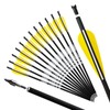 REEGOX Crossbow Bolts 16/18/20 inch Bio Crossbow Arrows with Moon