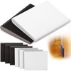 Jetec 6 Peices Self-Adhesive Door Corner Seals, Gap Filler Seal