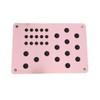 Buwei Universal Aluminium Car Floor Mat Patch Non-Slip Heel Plate