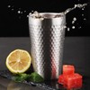 2pcs 304 Stainless Steel Pint Cup Hot Cold Drinking Cup