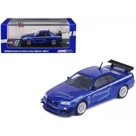 Nissan 1/64 Nissan Skyline GT-R R34 V SPEC Tuned by Mine's  Blue 2024 INNO 64