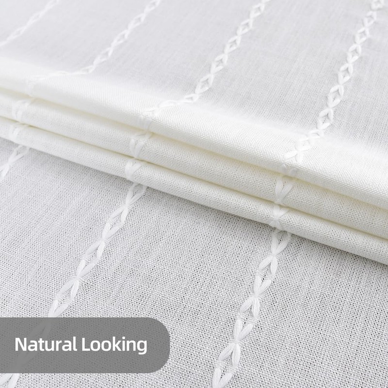 Plenmor Table Cloth for Rectangular Table Natural Tablecloth for Outdoor