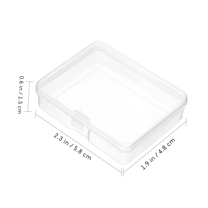 TEHAUX 24Pcs Boxes Craft Organizers and Storage Small Parts Organizer