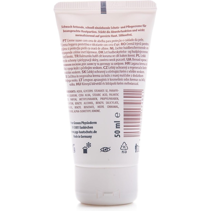 Handcreme Peter Greven Lindesa 50 ml Pflegecreme mit Bienenwachs