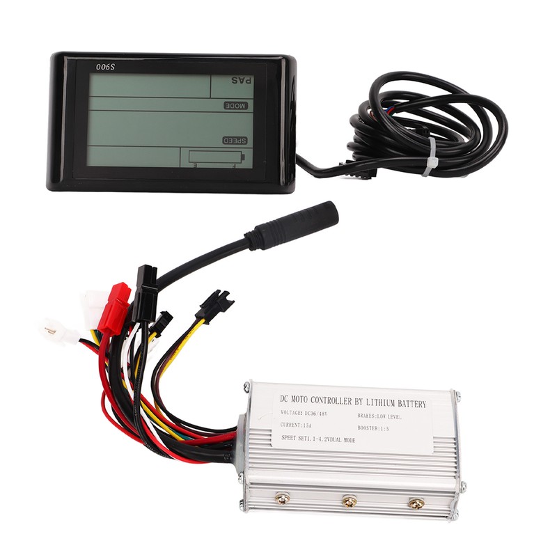 Electric Bicycle Controller Kit 15A Controller S900 Display Meter Thumb
