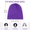 Zenssia Satin Bonnet for Sleeping, Stretchy Satin Sleep Bonnet for
