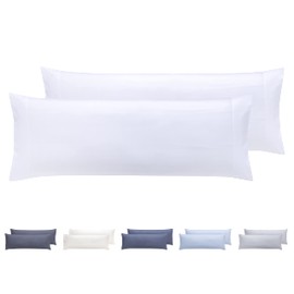 Todocama Set of 2 Extra Soft Hypoallergenic Microfibre Pillow Cases