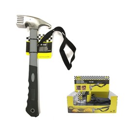 Camping hammer with hand strap, 16 oz, tent hammer