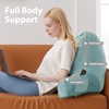 IPYNBAP Reading Pillow with Arms For Adult, Back Pillow for