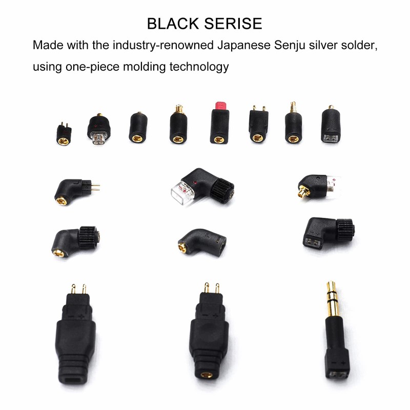 OKCSC HiFi Headphone Plug 3.5mm(Contact Headphone) to MMCX(Contact Cable) Original