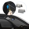 8 Pcs Wind Deflector Clips, Car Wind Deflector Stainless Steel