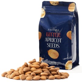 Eastanbul Organic Bitter Apricot Kernel Raw Premium Seeds Resealable Bag Non-GMO Kosher-US