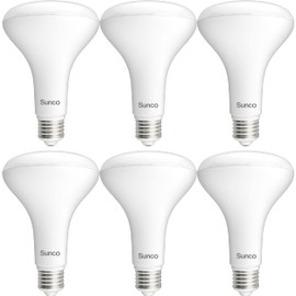 Sunco Lighting BR30 LED Bulbs 1600 Lumens, Indoor Flood Lights 16W Equivalent 100W, 2700K Soft White, E26 Base Interior Dimmable Recessed Can Light Bulbs - UL Listed 6 Pack