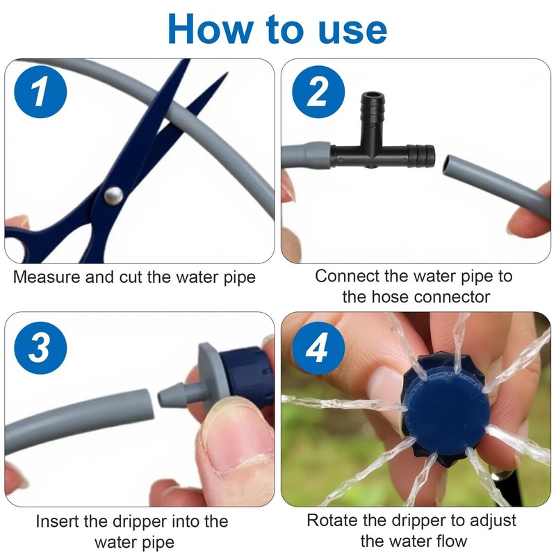 VOSSOT 113 Piece Hose Connector Set – 12 Sizes for