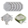 18PCS Coaster Resin Molds Silicone,Silicone Resin Coaster Molds Set with