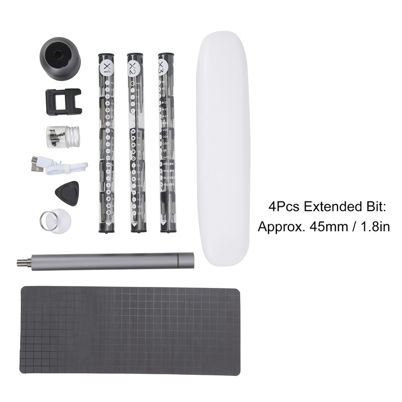 Electric Screwdriver Bits Set Accuracy MultiFunction Rechargeable Portable Repair Tools