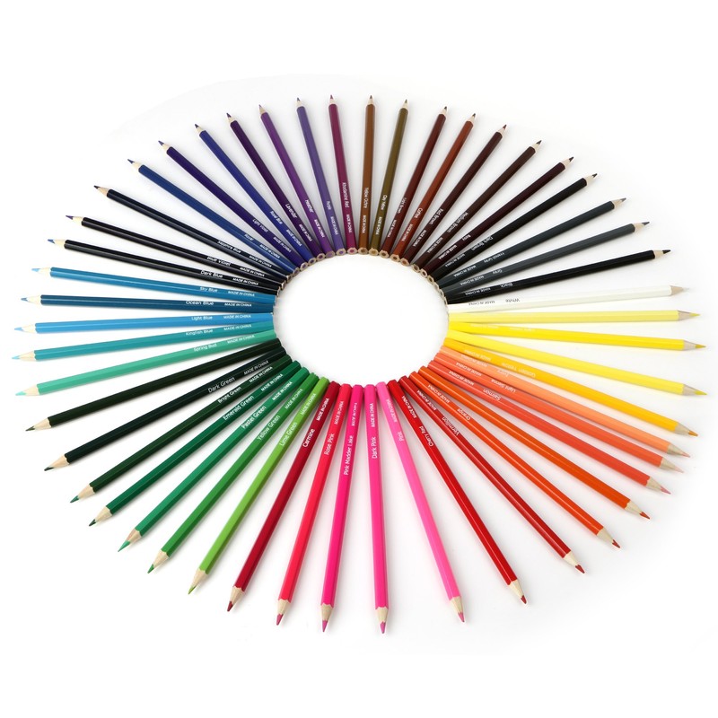 Soyous 50 - Color Pencil Set - Pencil Sharpener and