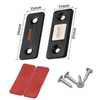 XUTONG 12PCS Cabinet Magnetic Catch，Strong Door Closer, Furniture Cupboard with