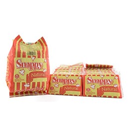Snappy Natural Microwave Popcorn, 3.5 oz, 48 Pack