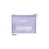 Kamio Japan WDZY Clear Pen Pouch PASTEL LINE FRIENDS [047938],