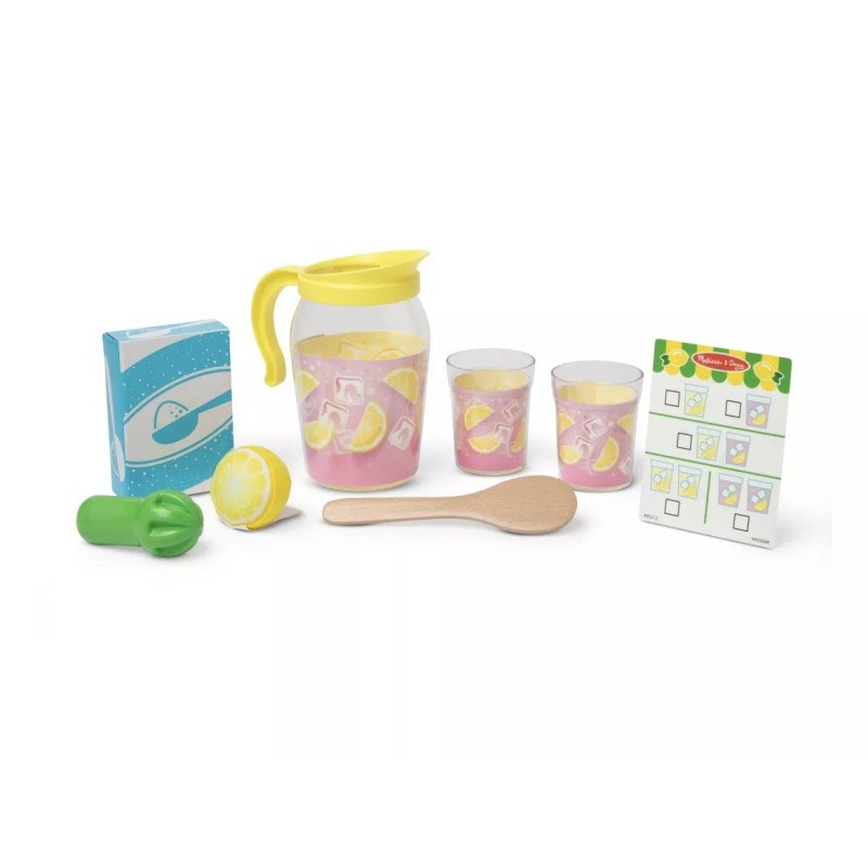 Melissa & Doug Lemonade Play Set 11 Pieces Counting Toddler