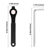 Oumers Bike Crank Puller Tools, Bike Bottom Bracket Remover for