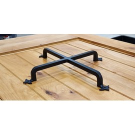 Wrought Iron Decorative Grille, Window & Door Grille, Fleur de Lis Style