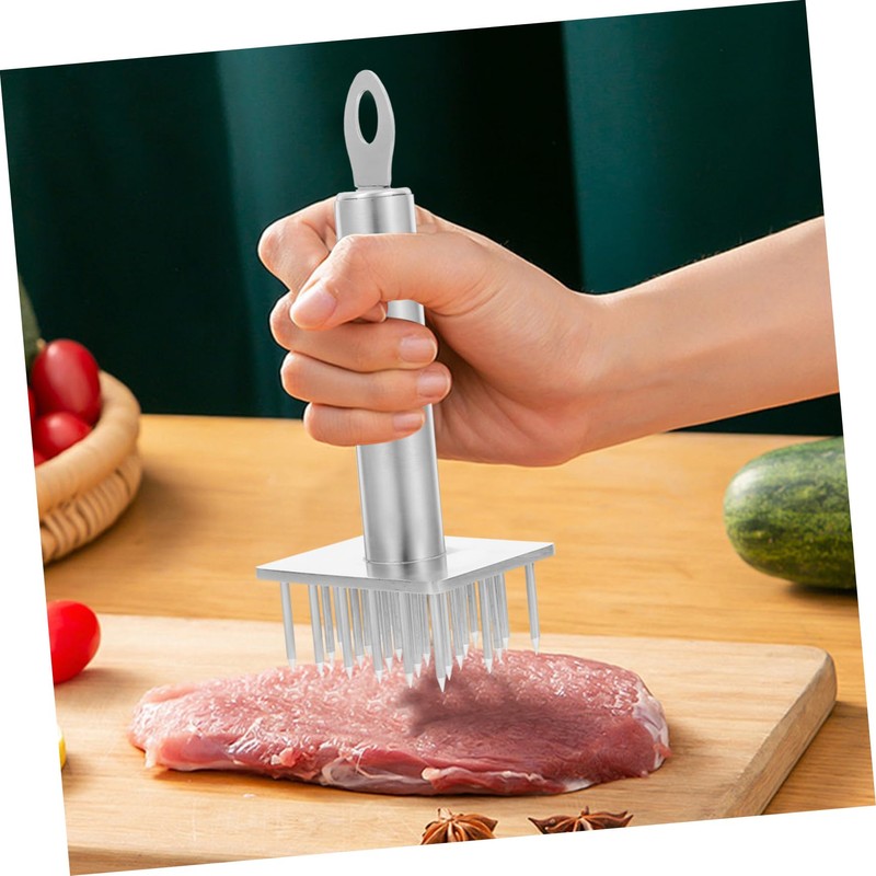 GLEAVI Stainless Steel Meat Inserter Tool for Efficient Pork Insertion