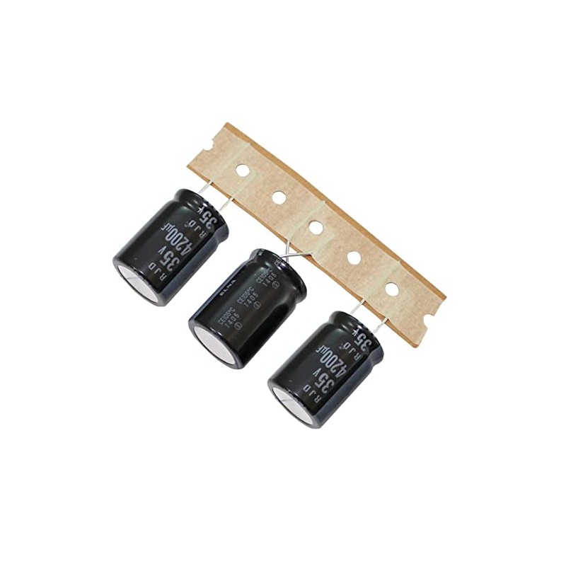 Elko Capacitor 5x Radial 4200µF 35V Electrolytic Capacitor up to