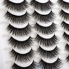 Newcally Lashes Fake Eyelashes Long Dramatic Thick Volume Faux Mink