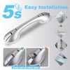 Daren Medical Suction Grab Bars for Bathtubs and Showers, Heavy