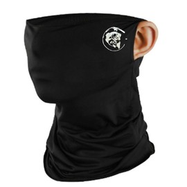 Uonin Fishing, Cooling Face Cover, Cool Material When Wet With Water, Sunburn Protection, Ear-hook Type, Black