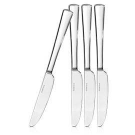 KINGSTONE 4 Piece Dinner Knives Set, Stainless Steel Knives