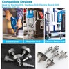YUENTOEN 6Pcs Carbide Hole Saw Kit, 22-65MM TCT Drill Bit