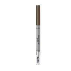 L'Oreal Paris Brow Artist Xpert Eyebrow Pencil, Brown, Retractable Brow Pencil, Define, Fuller Look Brows, 105 Brunette
