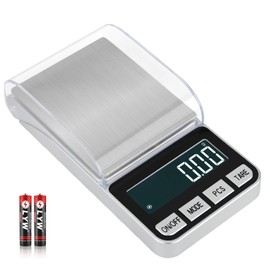 Pocket Digital Scale, Kitchen Scale, Digital Scale, 0.01 g Units, 17.6 oz (500 g), Precision, 2026 Model, Portable Type, Digital Scale, Digital Scale, High Precision Scale, Windshield, Japanese